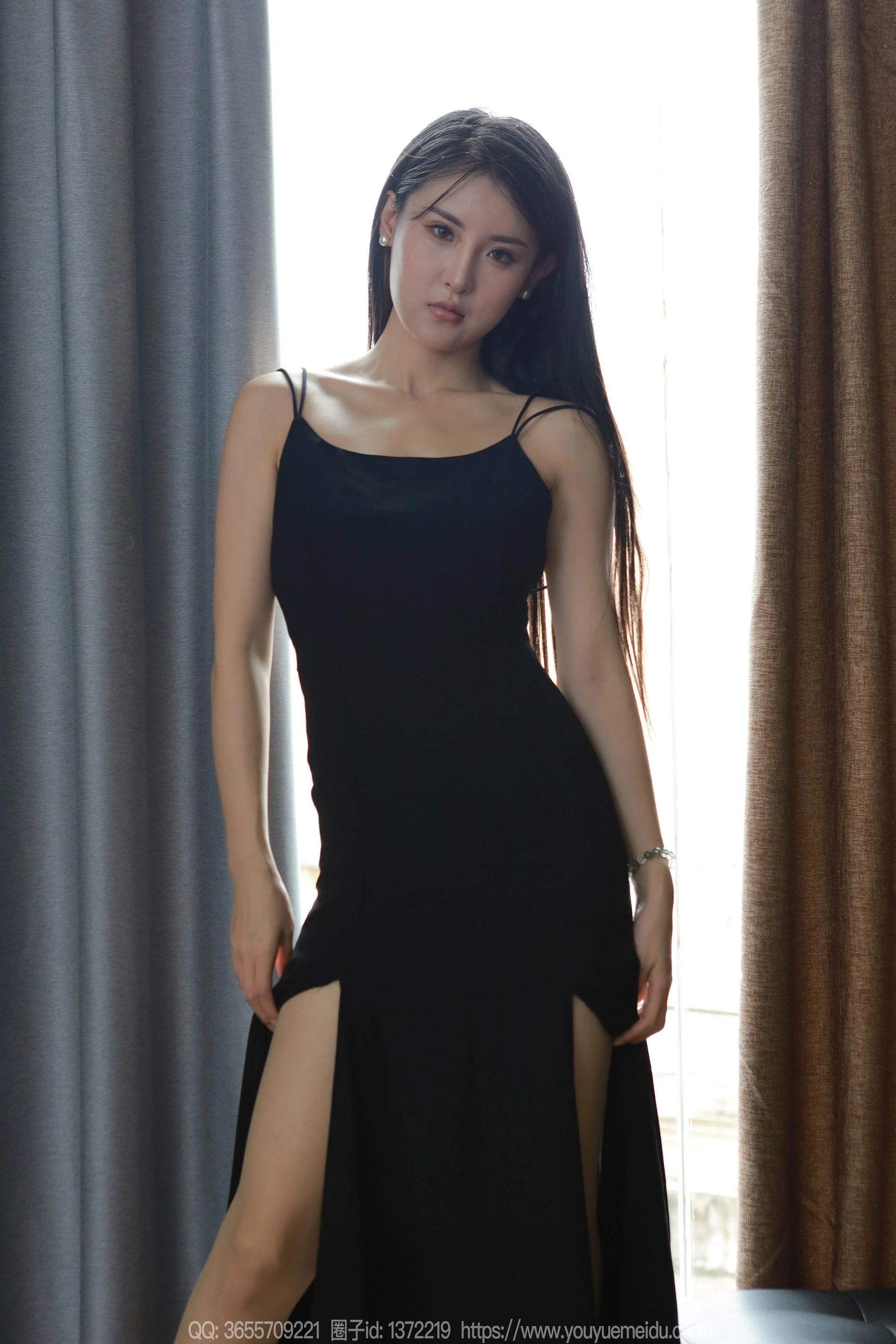 [IESS异思趣向] 2024.09.27 丝享家 1857 婉萍《黑色礼裙（下）》 1